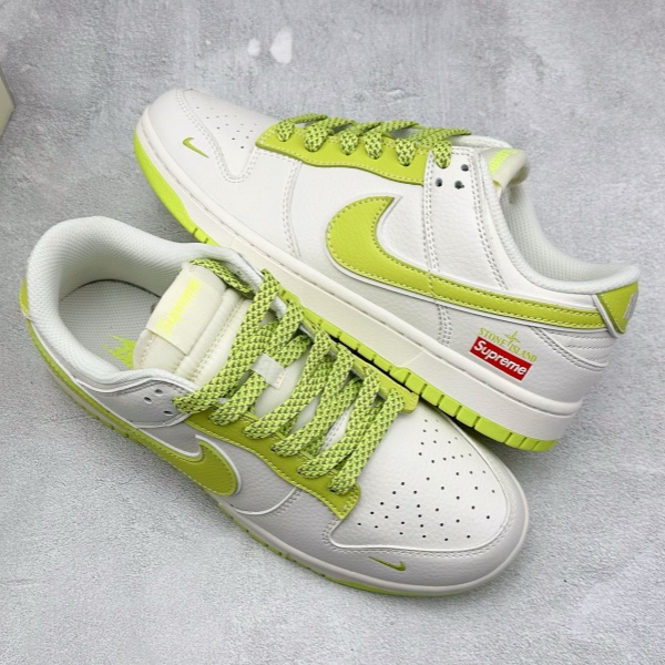 Nike Dunk Low x Supreme x Stone Island BB9866 005 나이키  운동화