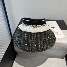 CHANEL  샤넬   선캡모자