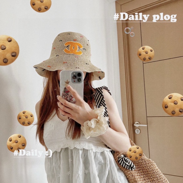 CHANEL  샤넬   사파리 모자