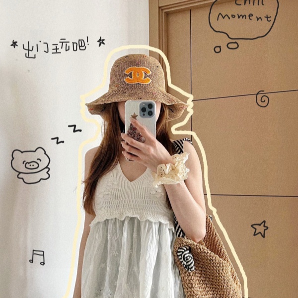CHANEL  샤넬   사파리모자